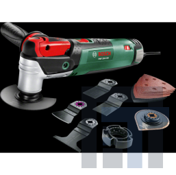 Многофункциональный инструмент Bosch PMF 250 CES Set